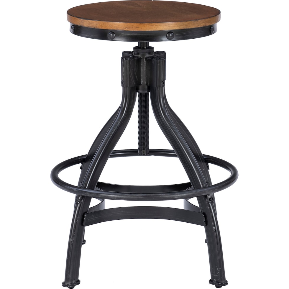 hawkford gray bar stool   