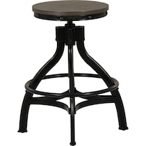 hawkford gray bar stool   