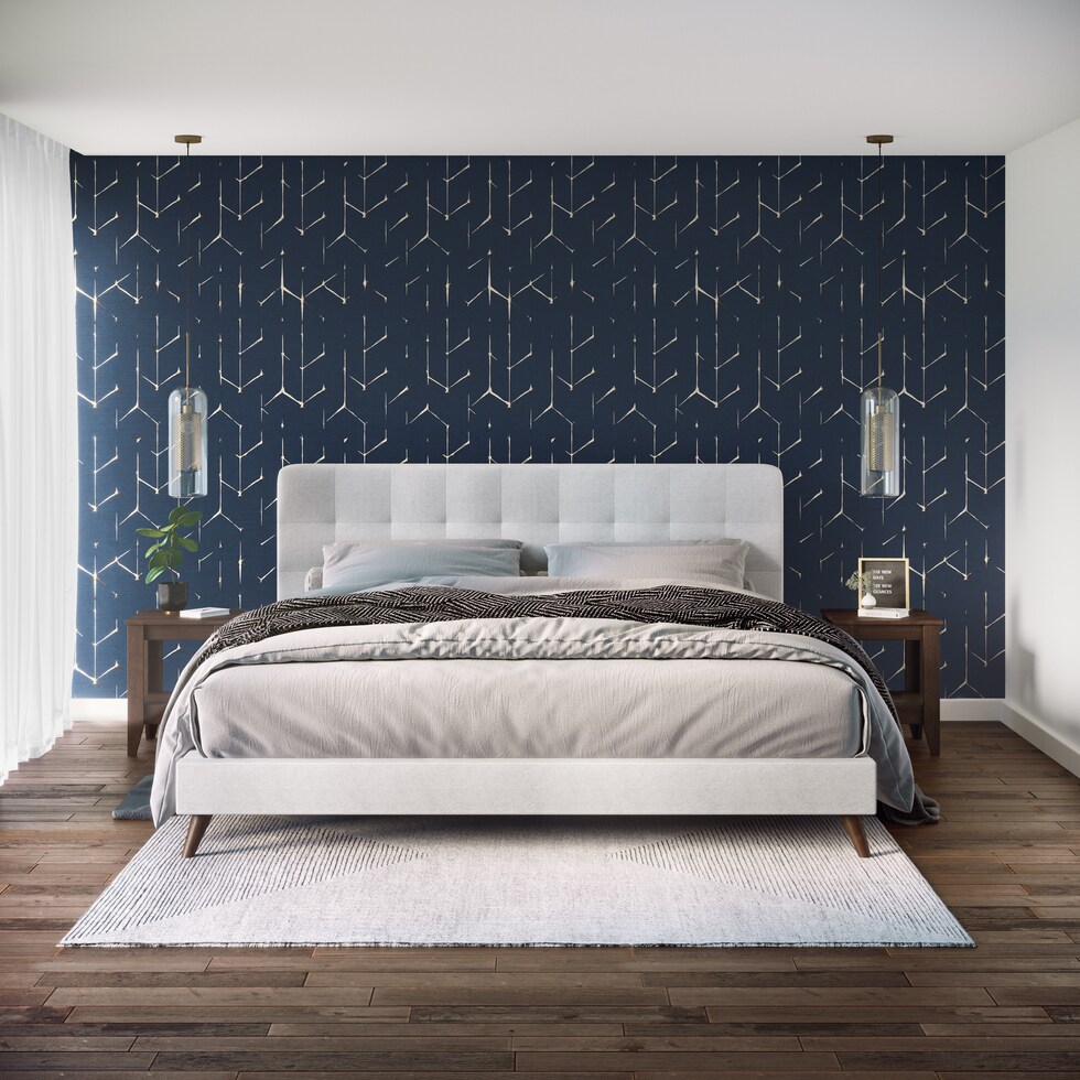 hawkins gray  pc king bedroom   