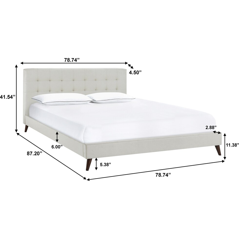 hawkins gray  pc king bedroom   