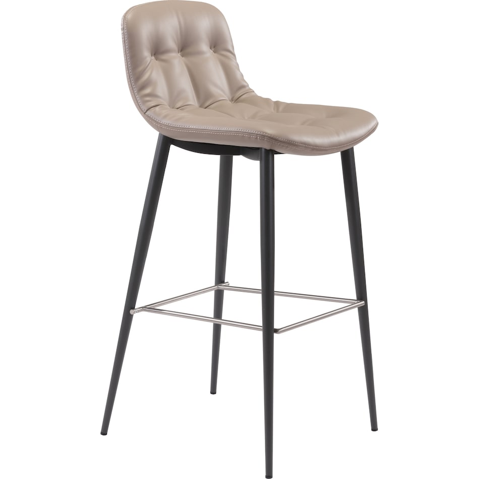 hayden light brown bar stool   