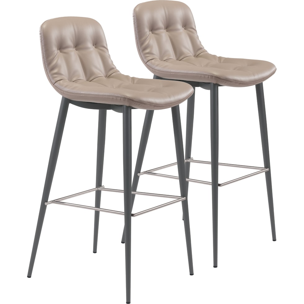 hayden light brown bar stool   