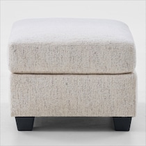 hayden neutral ottoman   