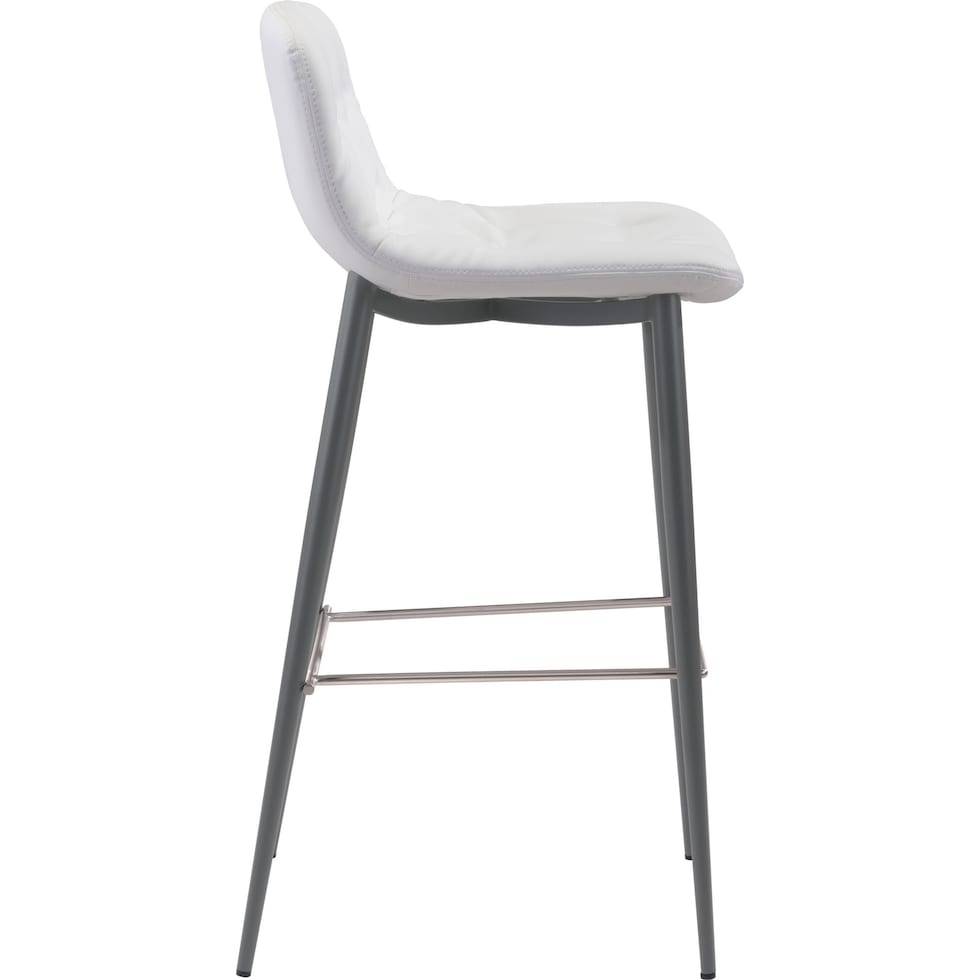 hayden white bar stool   