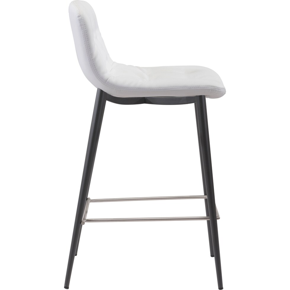 hayden white counter height stool   