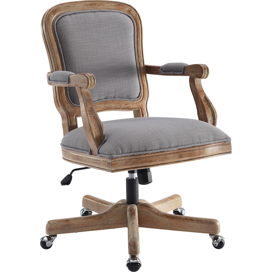 hayley gray office chair   