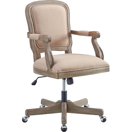 Hayley Office Chair - Brown