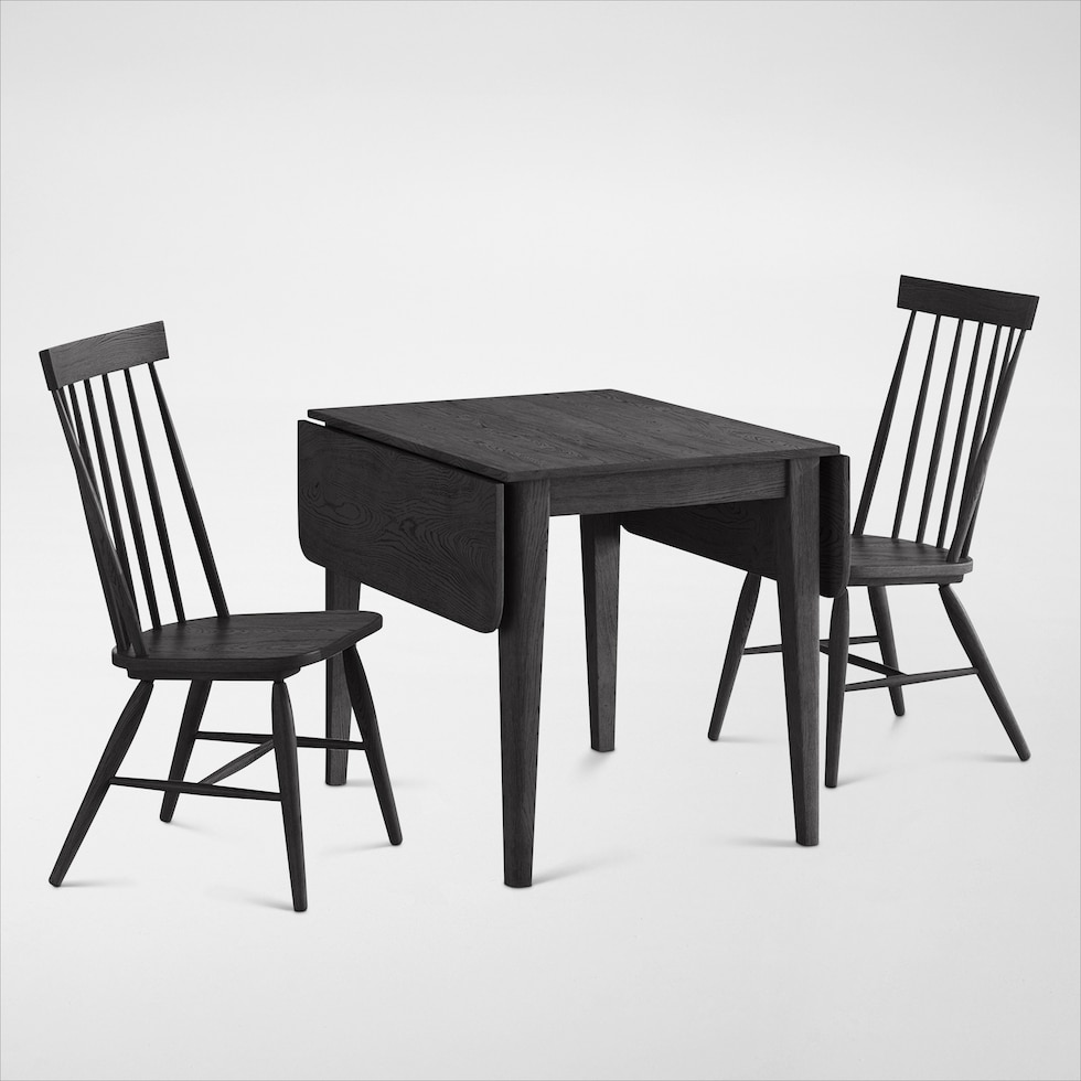 hayward black  pc dining room   