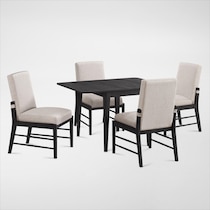 hayward black  pc dining room   