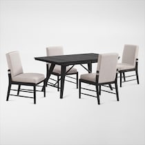 hayward black  pc dining room   