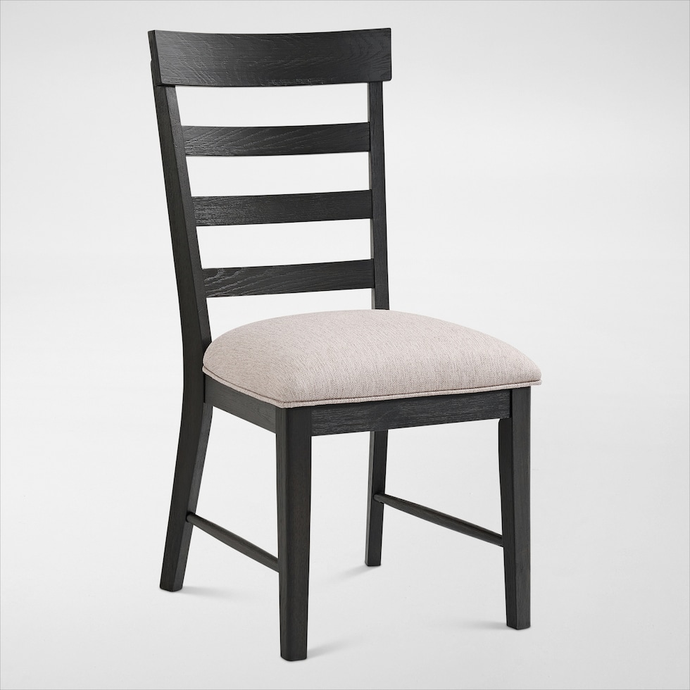 hayward black dining chair   