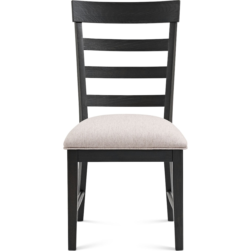 hayward black dining chair   