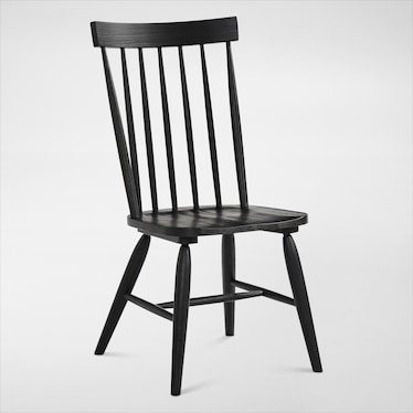 Hayward Solid Wood Windsor-Back Dining Chair