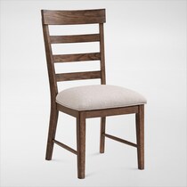 hayward dark brown  pc dining room   