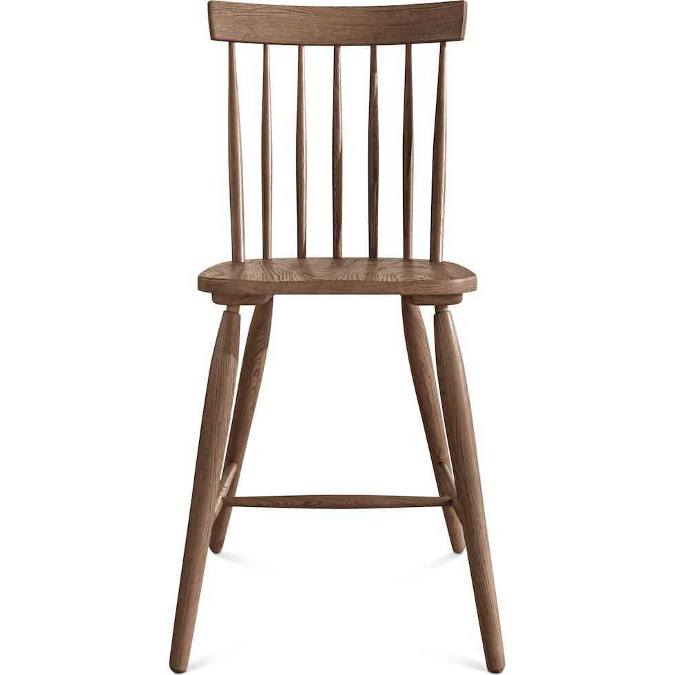 hayward dark brown counter height stool   