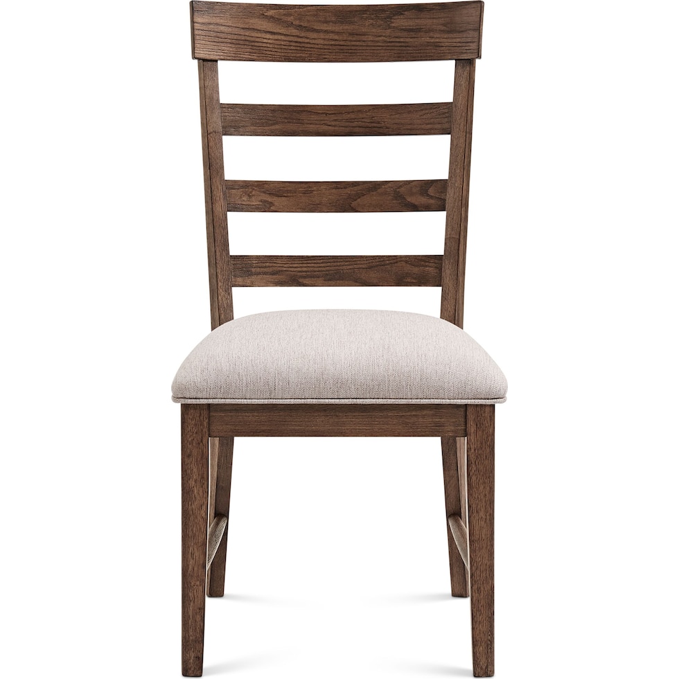 hayward dark brown dining chair   