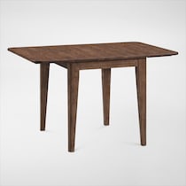 hayward dark brown dining table   