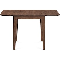 hayward dark brown dining table   