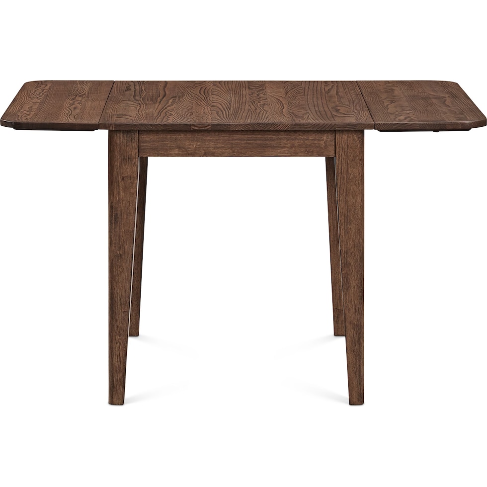 hayward dark brown dining table   