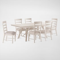 hayward white  pc dining room   