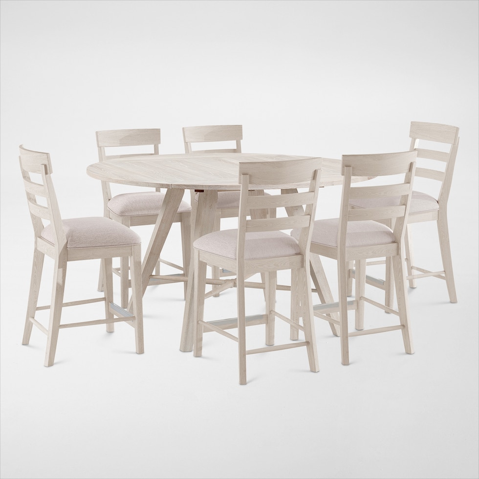 hayward white  pc dining room   