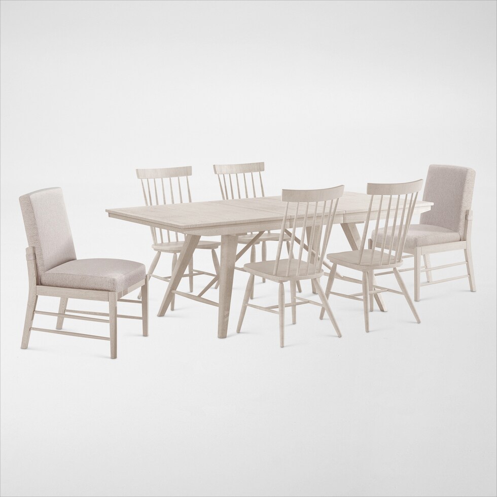 hayward white  pc dining room   
