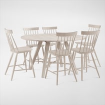 hayward white  pc dining room   