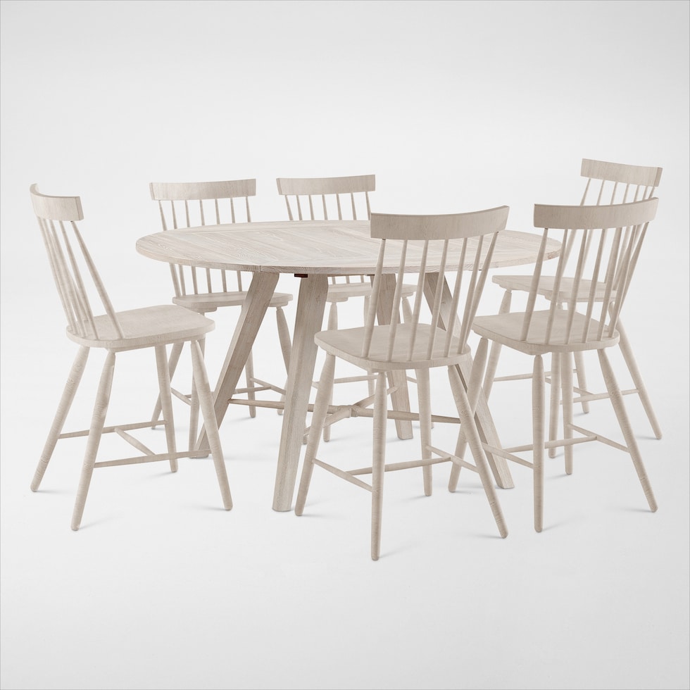 hayward white  pc dining room   