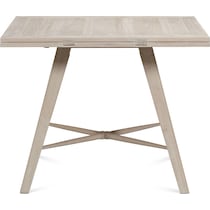 hayward white counter height dining table   