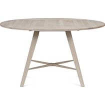 hayward white counter height dining table   