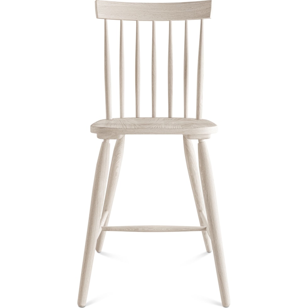 hayward white counter height stool   