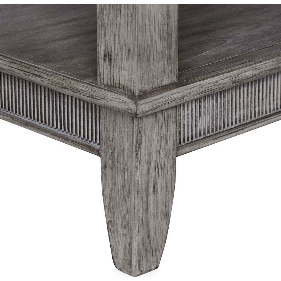 hazel tables gray coffee table   