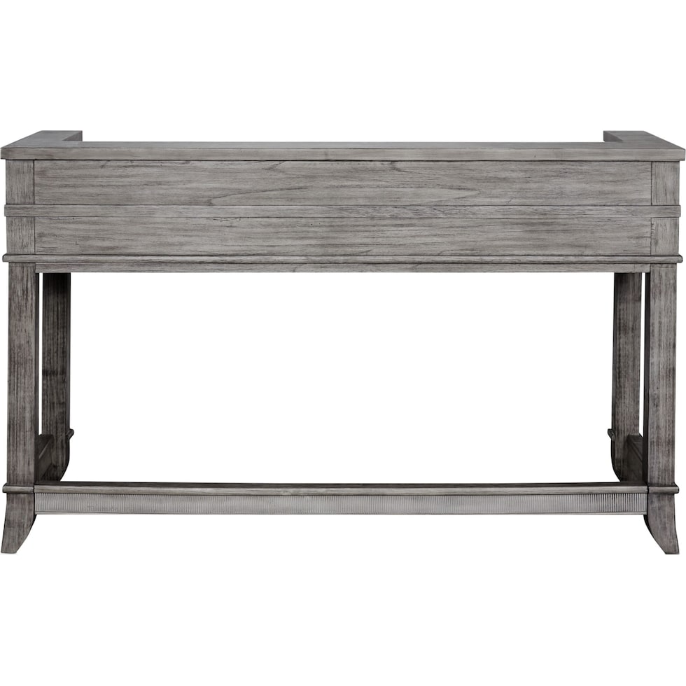 hazel tables gray console table   