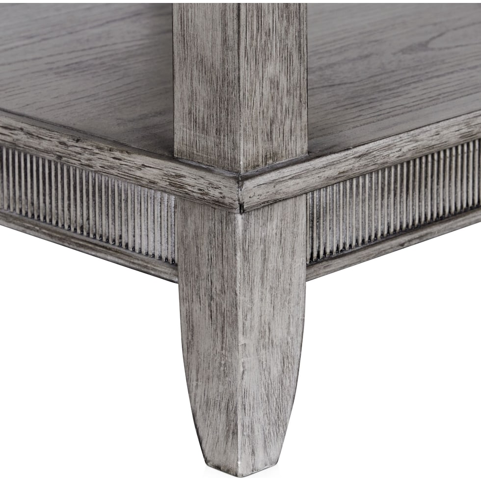 hazel tables gray end table   