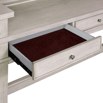 hazel tables light brown console table   