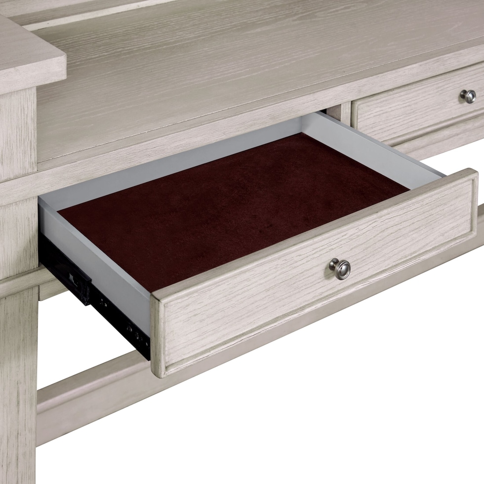 hazel tables light brown console table   