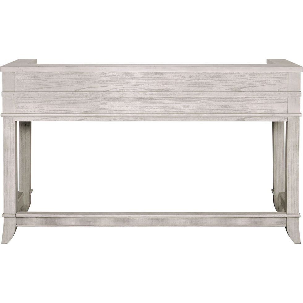 hazel tables light brown console table   