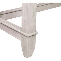 hazel tables light brown console table   