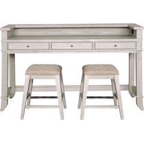 hazel tables light brown console table   