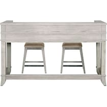 hazel tables light brown console table   