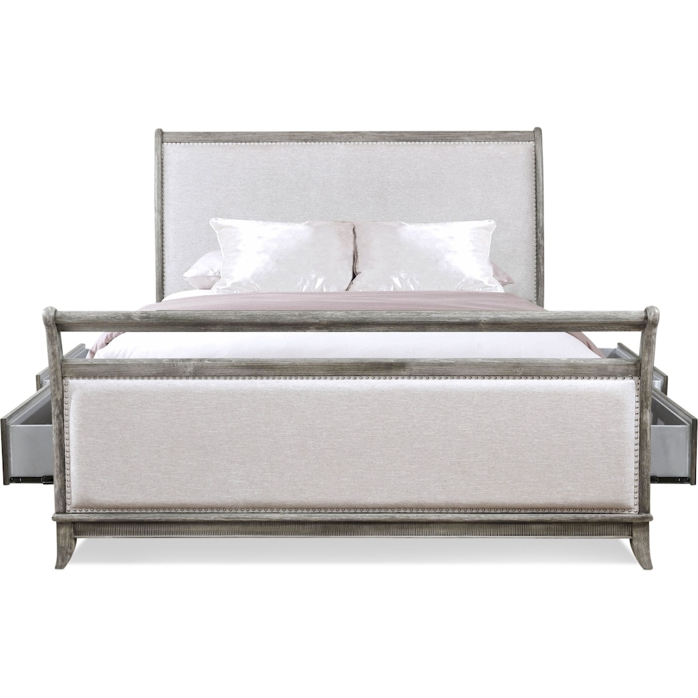 hazel gray  pc king bedroom   