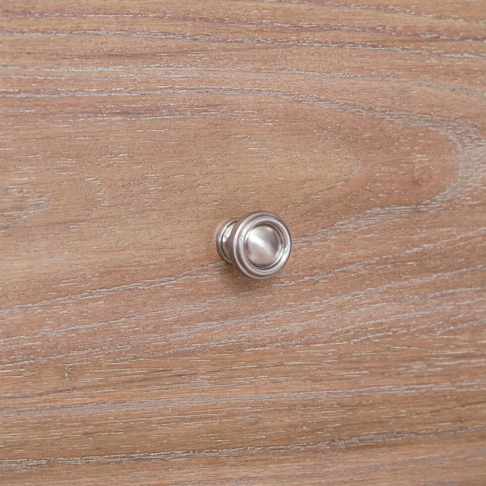 hazel light brown door chest   