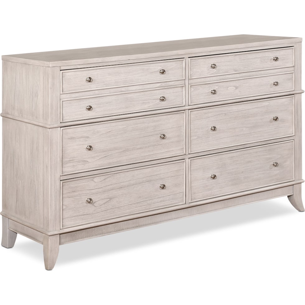 hazel white dresser   