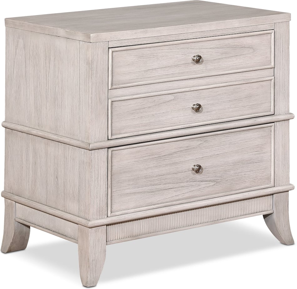 Hazel 6Piece King Bedroom Set with 2Drawer Nightstand, Dresser and