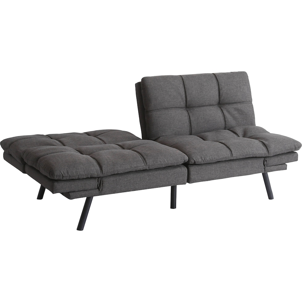 heath gray futon   