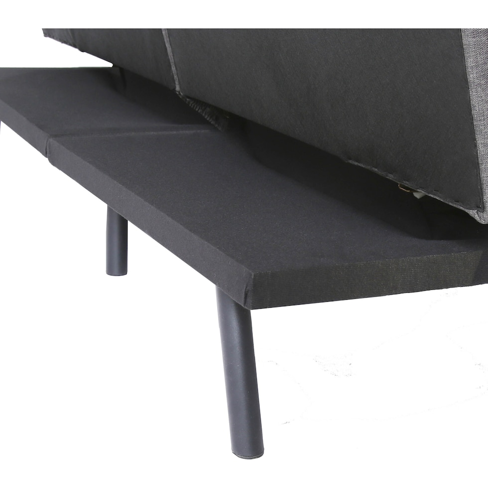 heath gray futon   