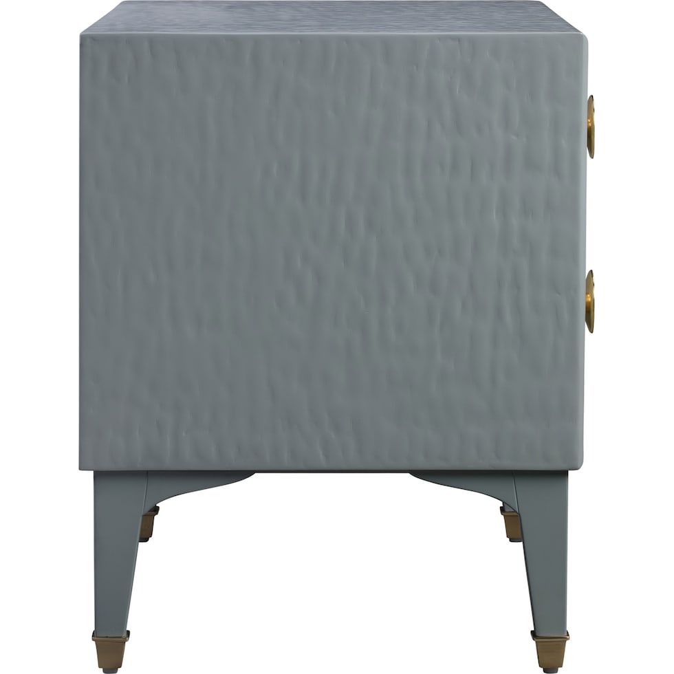 heather gray nightstand   