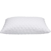 heavenly white accent pillow   