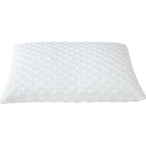 heavenly white accent pillow   