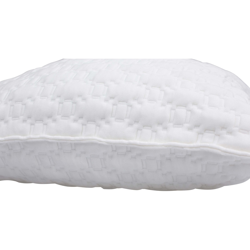 heavenly white accent pillow   